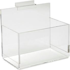 Acrylic Single Hosiery Bin - Clear - Pkg Qty 8 FF/AD2024