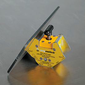 Mini Multi-Angle Welding Magnet w/Grounding - 150 Lbs. 474-8100351