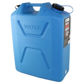 Wavian Water Can 3214 Blue 5 Gallon with Spout 3216 Blue