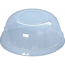 Fabri-Kal® Drink Cup Squat Dome Lids with 1-3/4