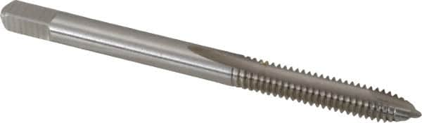 Spiral Point Tap: #8-32, UNC, 2 Flutes, Plug, 2B, High Speed Steel, Bright Finish MPN:11030-00-B