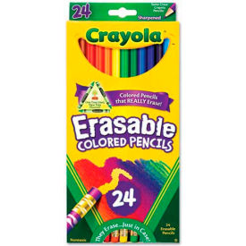 Crayola® Erasable Colored Pencils Assorted 24/Pack 682424