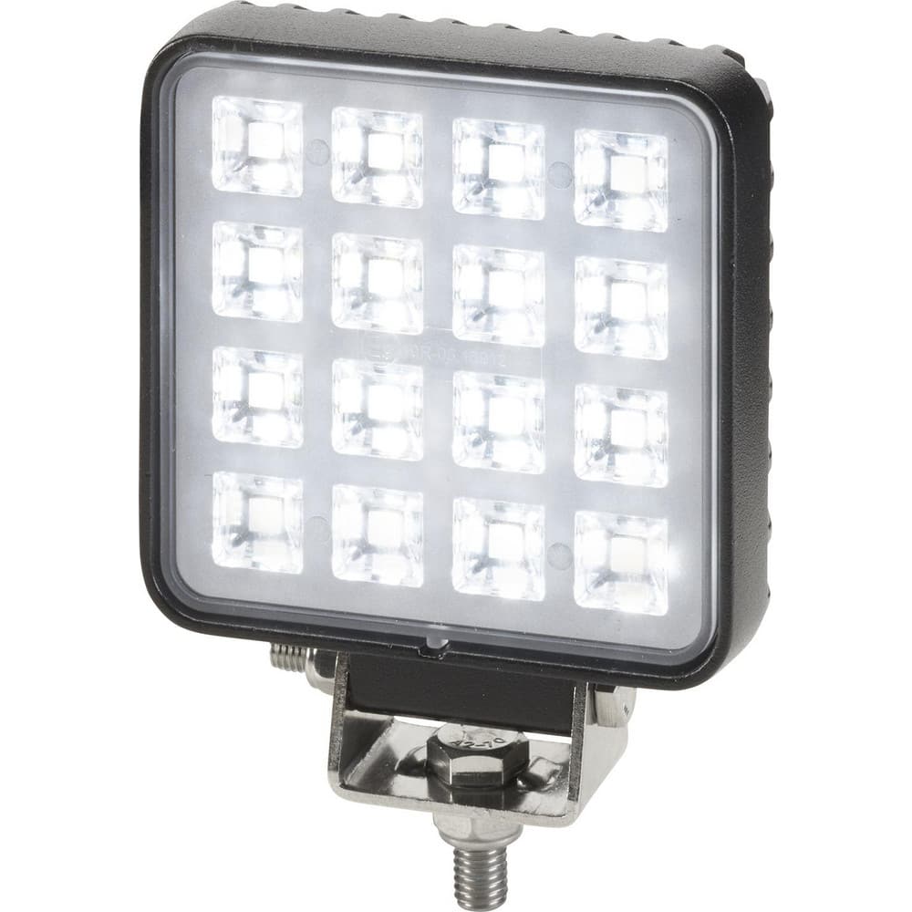 Emergency Light Assemblies, Light Assembly Type: LED Work Light , Voltage: 12, 24 , Mount Type: U-Bracket , Overall Height: 4.4in  MPN:ICS35-SQ