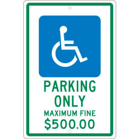 NMC TMS331H Traffic Sign Reserved Parking Ohio 18