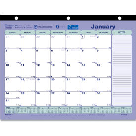 Brownline® Monthly Desk Pad Calendar 11 x 8.5 2024 C181721