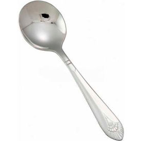 Winco 0031-04 Peacock Bouillon Spoon 12/Pack 0031-04