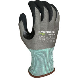 Kyorene® Pro Cut Resistant Gloves HCT Micro Foam Nitrile Coated ANSI A4 XL Gray 12 Pairs 00-840-XL