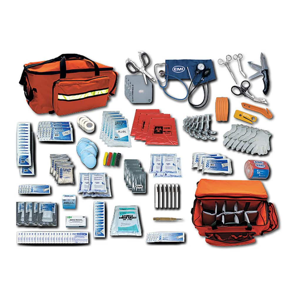 Full First Aid Kits, First Aid Kit Type: EMS Refill Kit , Number Of People: 3 , Container Type: Poly Bag , Container Material: Plastic, Polyester Blend  MPN:828