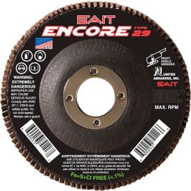 United Abrasives - Sait 79105 Flap Disc T29 Encore 4-1/2