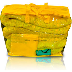 Spilfyter® Grab & Go ® Hazmat Zipper Bag Spill Kit (Absorbs Up To 5 Gal) 2053BG