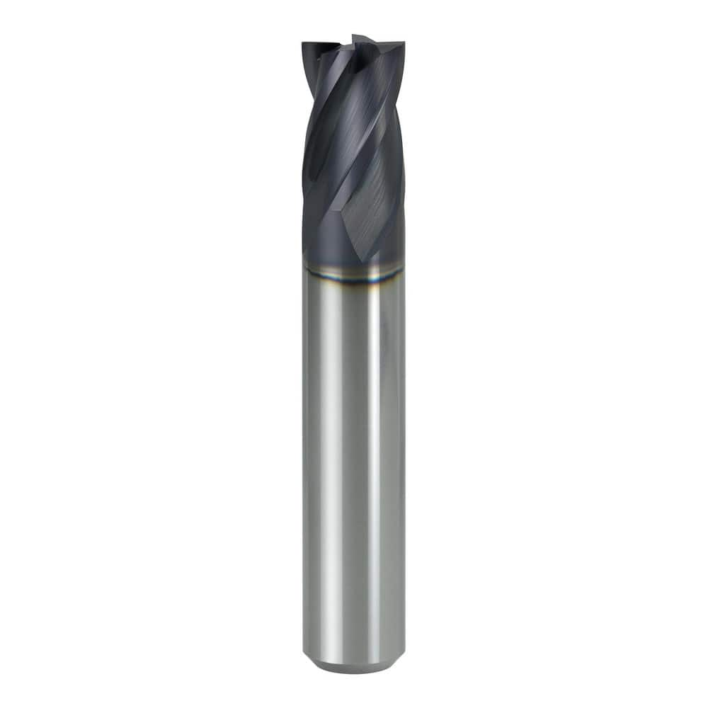 Square End Mills, Mill Diameter (Decimal Inch): 0.1575 , Mill Diameter (mm): 4.00 , Number Of Flutes: 4 , End Mill Material: Solid Carbide , End Type: Square  MPN:10634639