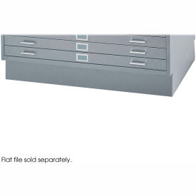 Safco® Closed Flat File Cabinet Base For 4998 53-1/2