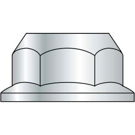 Serrated Hex Flange Nut - 3/8-16 - Zinc CR+3 - Case Hardened Steel - UNC - Pkg of 100 - BBI 857260 857260