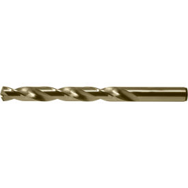 Chicago-Latrobe 550 #40 Cobalt Heavy-Duty Straw 135 Split Point Jobber Length Drill - Pkg Qty 12 46710