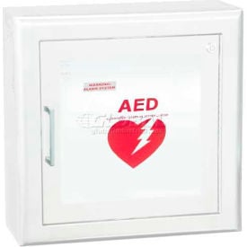 JL Industries AED Cabinet Semi Recessed 3