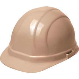 ERB® Omega II® Cap with Accessory Slots 6-Point Slide-Lock Suspension Beige - Pkg Qty 12 WEL19144BE