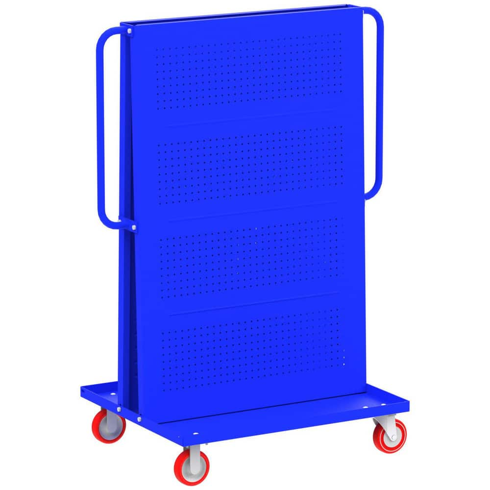 Mobile Work Stands, Stand Type: Mobile A-Frame Lean Tool Cart , Stand Style: A-Frame , Brake Type: Wheel Brake , Leg Style: Fixed , Load Capacity: 1000  MPN:F89551B