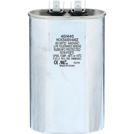 Tradepro® Run Capacitor 40 MFD 440V Oval TP-CAP-40/440