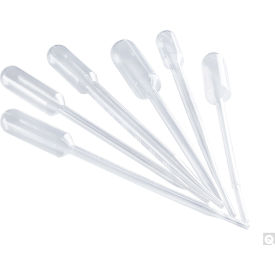 Qorpak® 1.3ml Fine Tip LDPE Transfer Pipets 51mm 500/Dispenser Box 8 Boxes/Unit 4000PK 238455