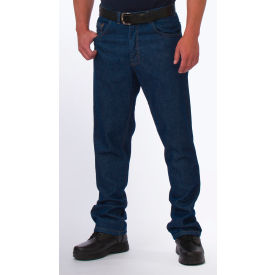 Big Bill Regular Jeans Indura Denim 14 oz. 52W x 34L Flame Resistant Blue TX910IN14/-34-PRE-52