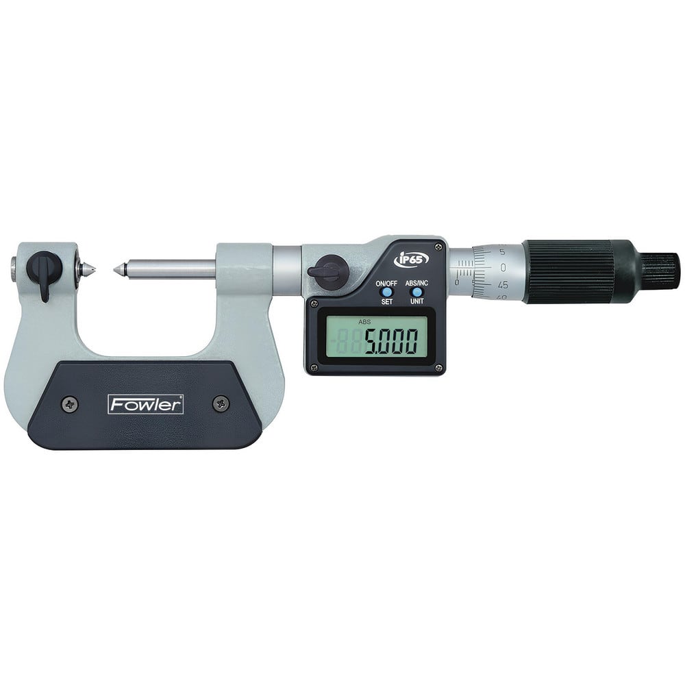Electronic Outside Micrometers, Micrometer Type: Digital Outside , Minimum Measurement (mm): 0.00 , Maximum Measurement (mm): 25.00  MPN:542190010