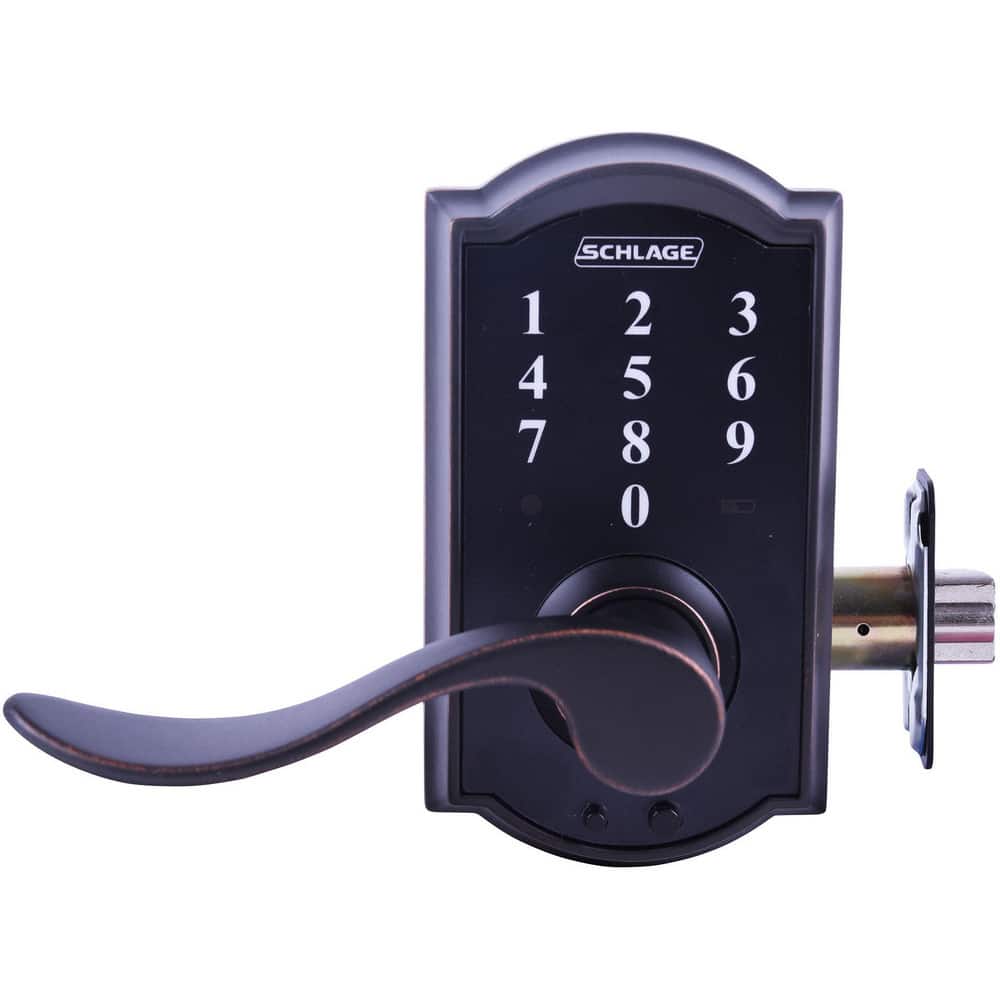 Lever Locksets, Lockset Type: Entrance , Key Type: Keyed Different , Back Set: 2-3/4 (Inch), Cylinder Type: None , Material: Metal  MPN:FE695 CAM716ACC
