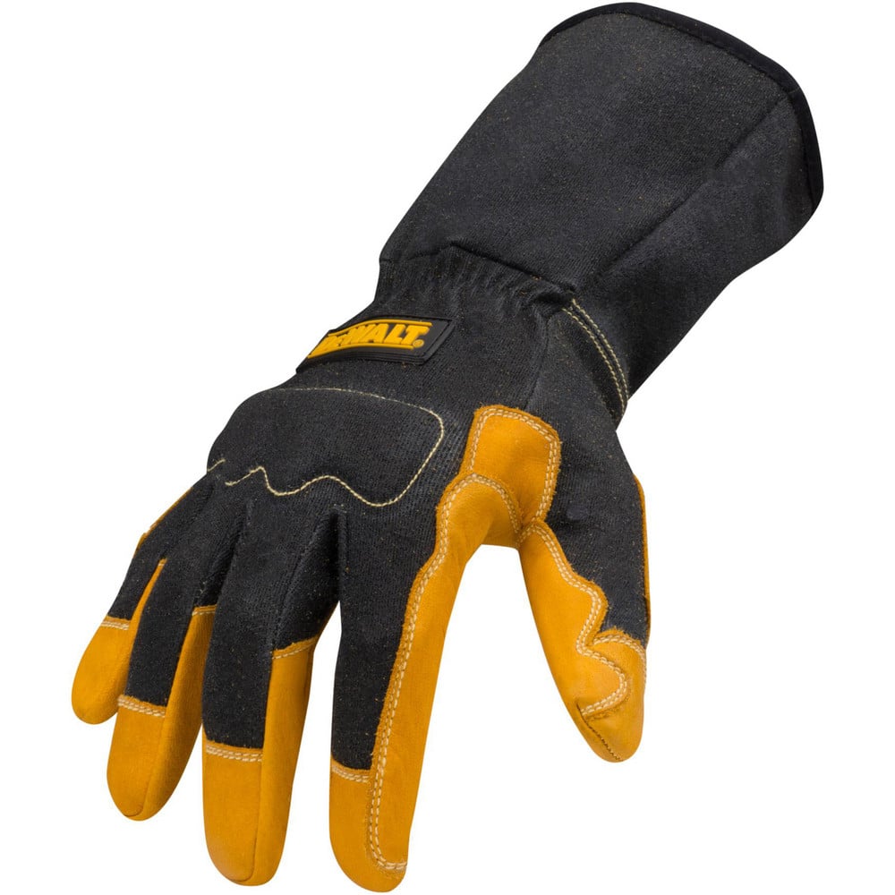 Welder's & Heat Protective Gloves, Primary Material: Kevlar, Leather , Size: Small , Lining: Unlined , Back Material: Leather, Kevlar  MPN:DXMF01011SM