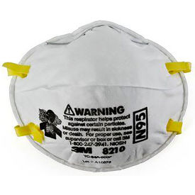 3M™ 8210 N95 Disposable Particulate Respirator 20/Box 7100132742