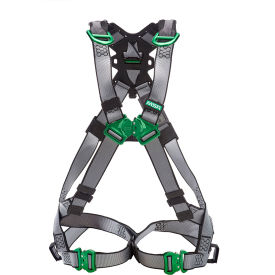 V-FIT™ 10195074 Harness Back & Shoulder D-Rings Quick-Connect Leg Straps Standard 10195074