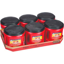 Folgers® Coffee Classic Roast Ground 30.5 oz Canister 6/Carton 2550020421CT