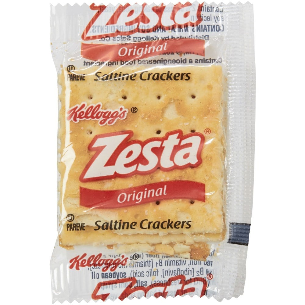 Zesta Zesta Saltine Crackers, Carton Of 500 Packs (Min Order Qty 2) MPN:KEB01008