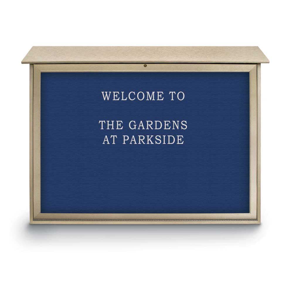 Enclosed Letter Board: 45