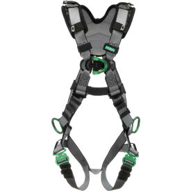 V-FIT™ 10194864 Harness Back Chest & Hip D-Rings Quick-Connect Leg Straps Standard 10194864