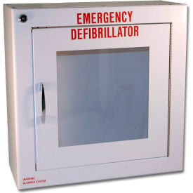 First Voice™ Small Defibrillator/AED Surface-Mounted Cabinet with Alarm TS147SM-1