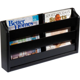 Wooden Mallet™ Wall Mount or Countertop Magazine Rack 20