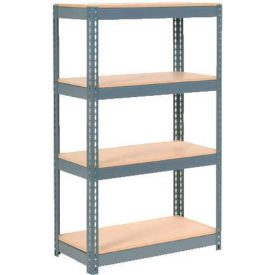 GoVets 4 Shelf Heavy Duty Boltless Shelving Starter 36