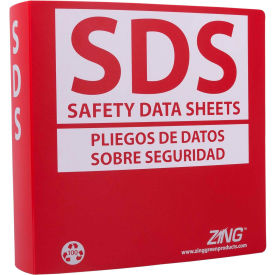 ZING Eco GHS-SDS Binder (English/Spanish) 2.5