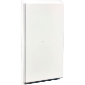 American Louver Square Ceiling Vent Air Diverter for 2' x 2' T-Grid Diffusers White STR-ADS-W