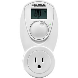 GoVets® Plug In Thermostat Control For Heat 120V Analog 40-95°F 114246