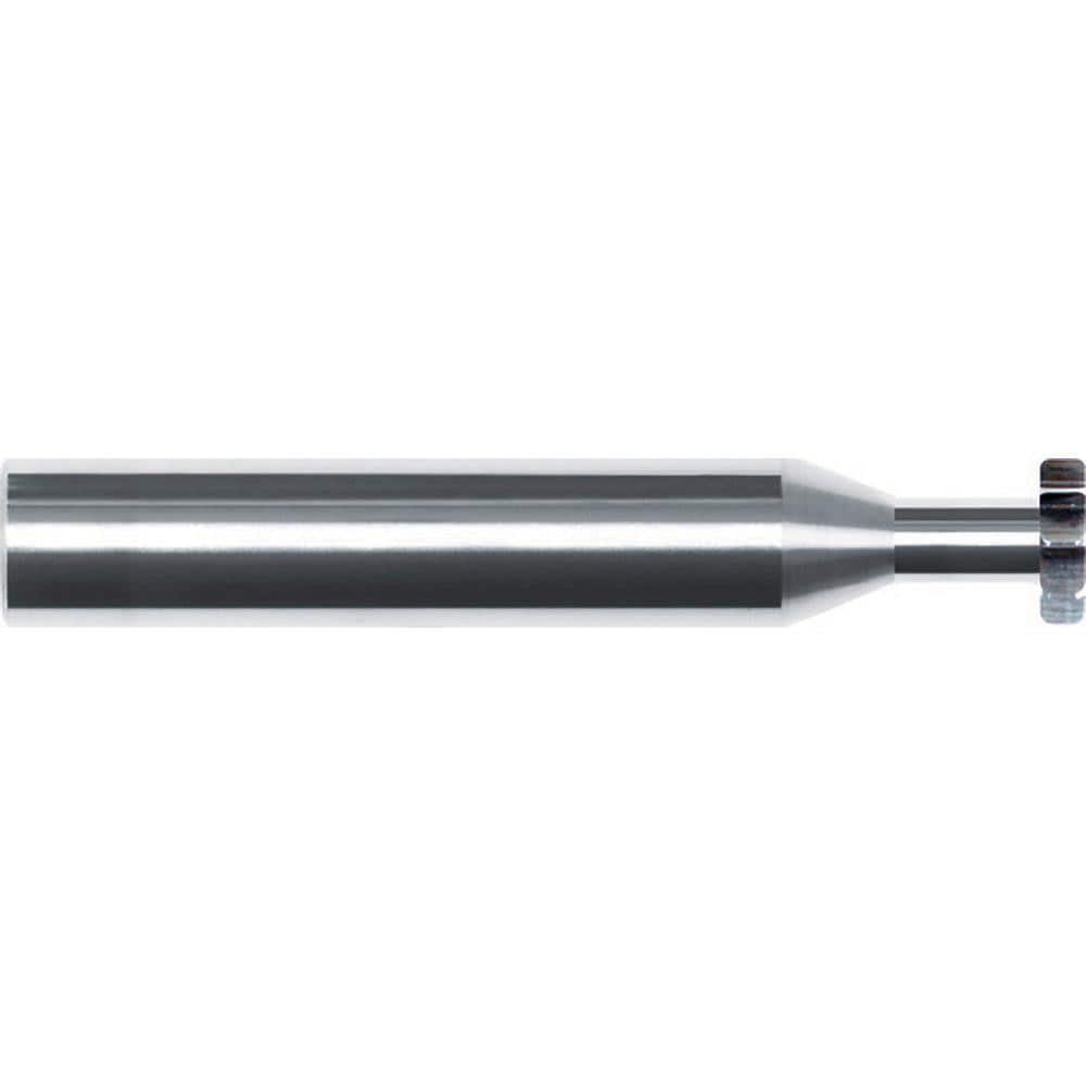 Woodruff/Keyseat Cutters, Connection Type: Shank , Cutter Material: Solid Carbide , Cutter Diameter (Inch): 1/4 , Cutter Diameter (Decimal Inch): 0.2500  MPN:101-1050-C