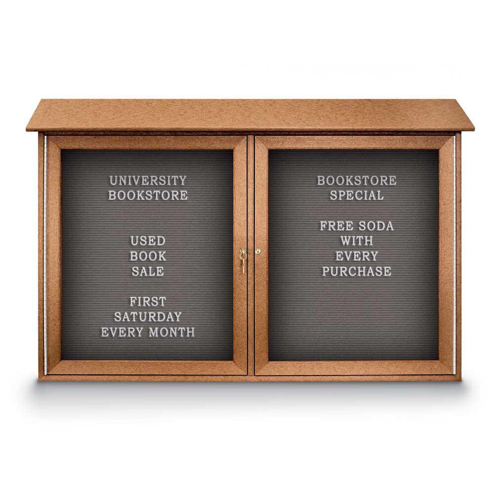 Enclosed Letter Board: 45