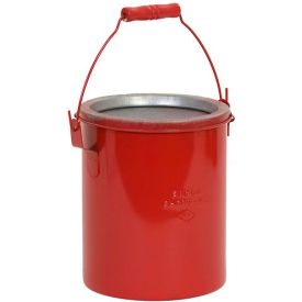 Eagle Bench Can - Metal - Red - 6 qt. B606