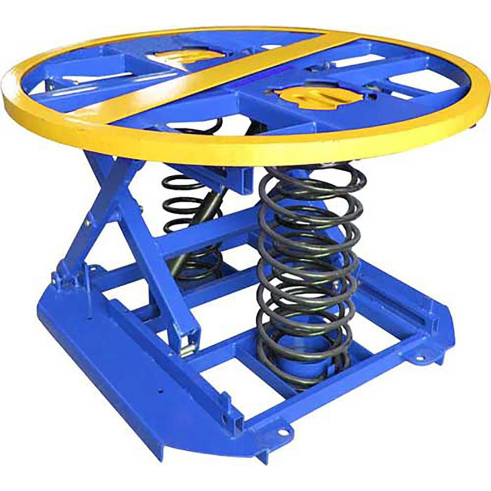 Stationary Lift Tables, Overall Length: 50.00in , Lift Mechanism: Hydraulic , Overall Height: 28in , Body Material: Steel , Load Capacity: 4400lb  MPN:BM-LL-4.4K-28R