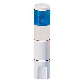 Federal Signal MSL2-120BC Microstat 2-High 120VAC Blue/Clear MSL2-120BC