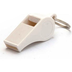 Kemp Plastic Pea Whistle White 10-423-WHI 10-423-WHI