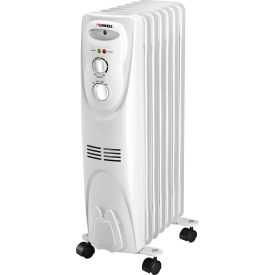 Lorell Oil Filled Radiator Heater 1500 Watts 120 Volts LLR29552