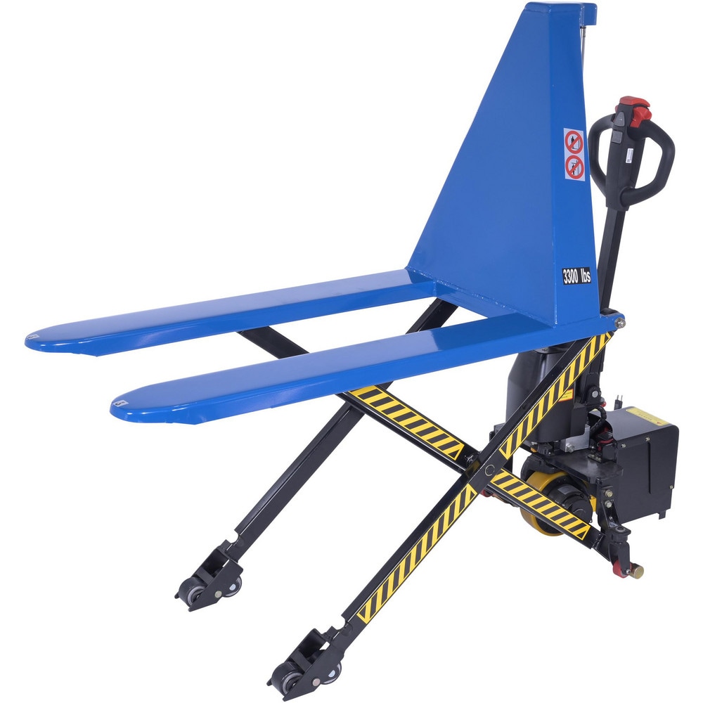 Battery Operated Lifts, Type: Tote Lifter , Lift Type: Tote Lifter , Load Capacity (Lb. - 3 Decimals): 3000.000 , Minimum Lift Height: 3.5in  MPN:L-270-DC-HD-CTD