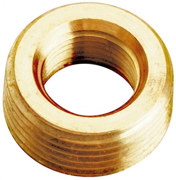 Brass Pipe Bushing: 1/2 x 1/4