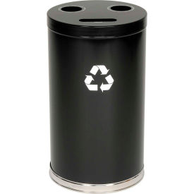 Witt Industries Recycling Can 34.5 Gallon Black 18RTBK