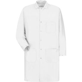 Red Kap® Unisex ESD/Anti-Static Tech Coat White Polyester/Nylon L KK28WHRGL